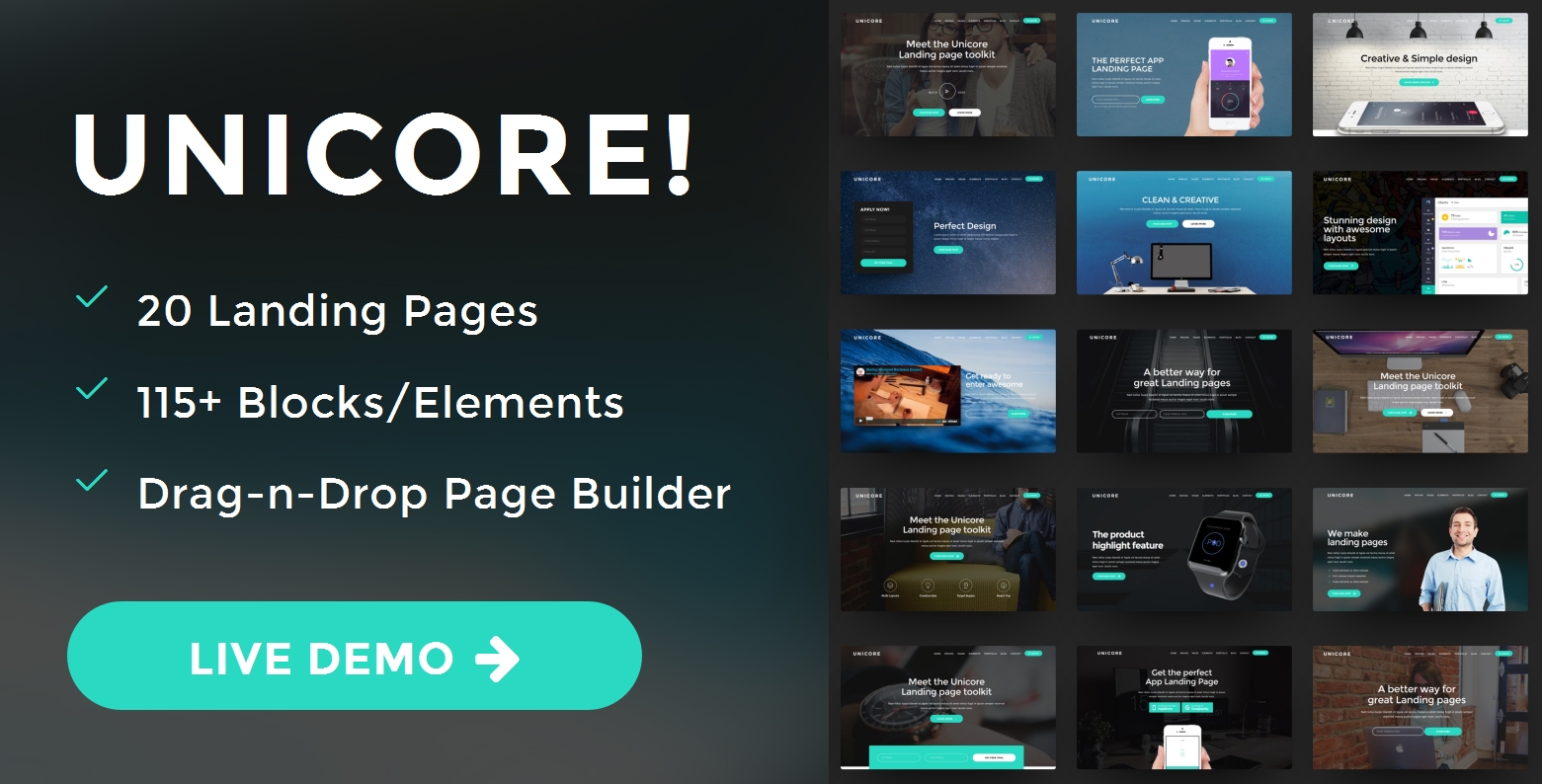 Simple Bootstrap One Page Theme Template