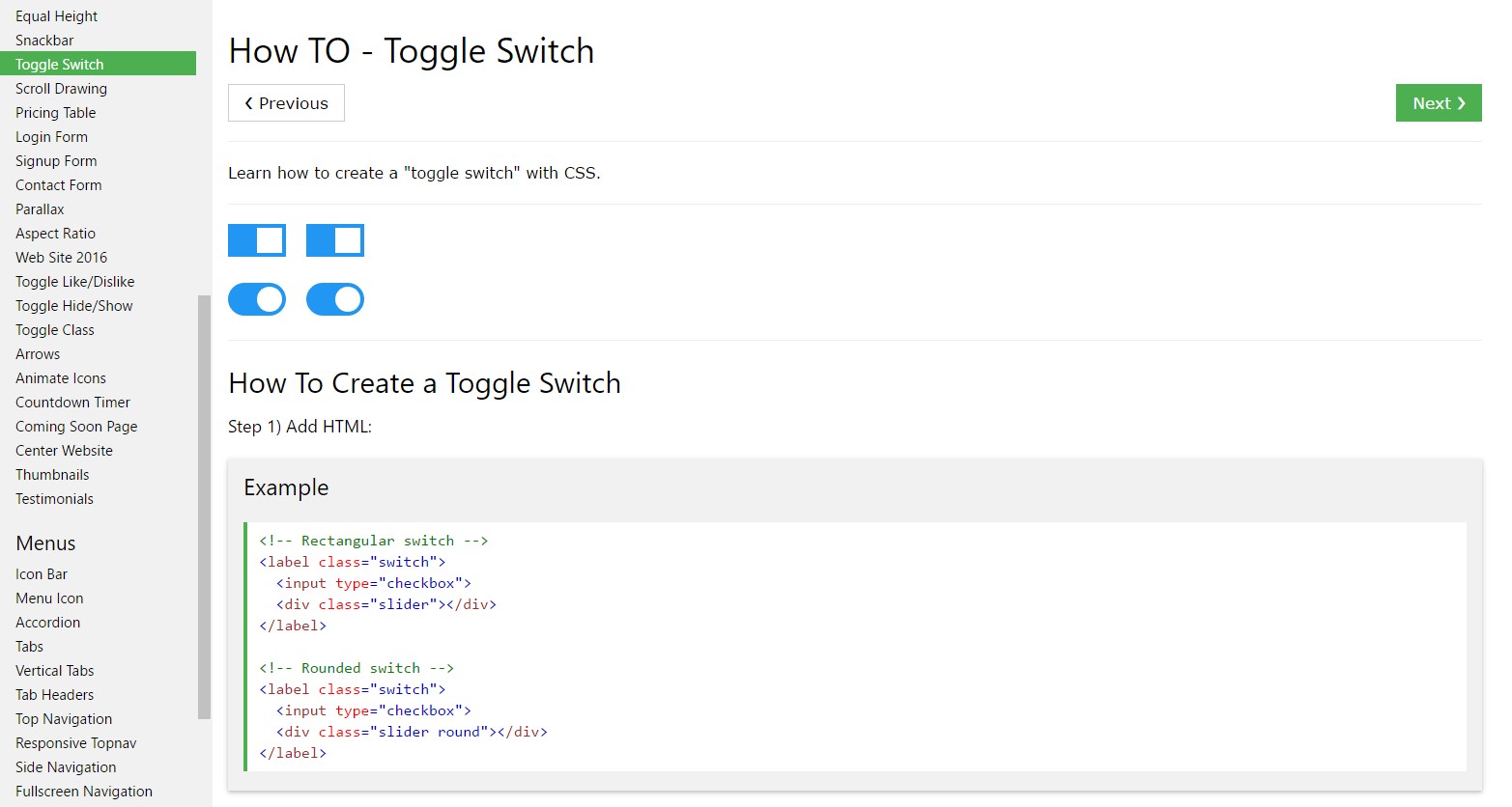  The best ways to  set up Toggle Switch