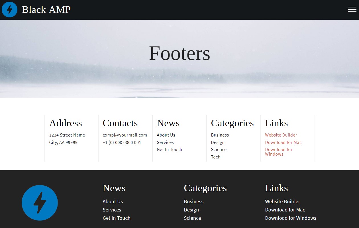 Web Template